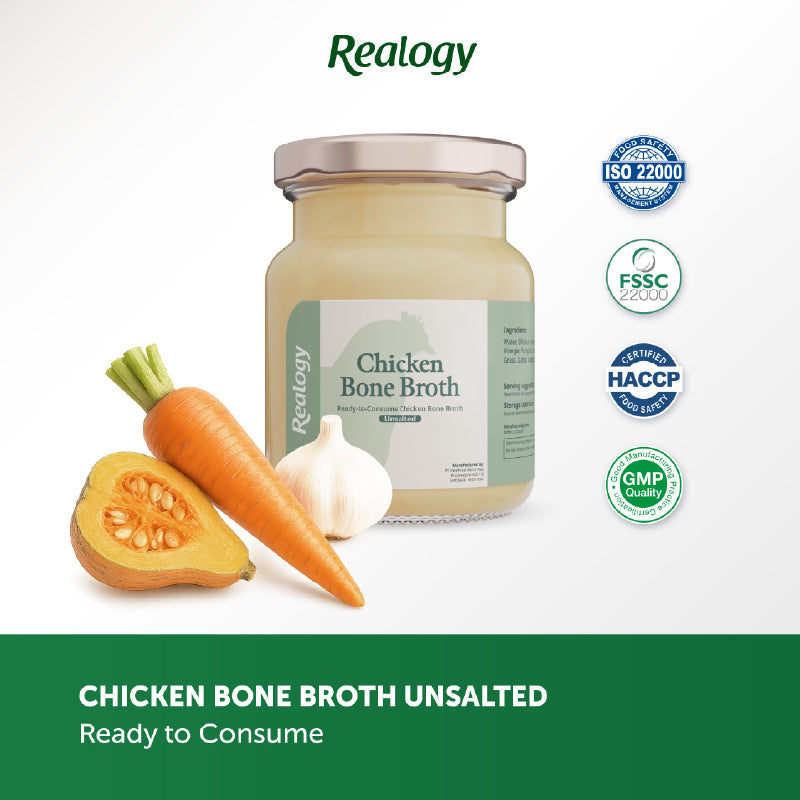 CHICKEN BONE BROTH UNSALTED